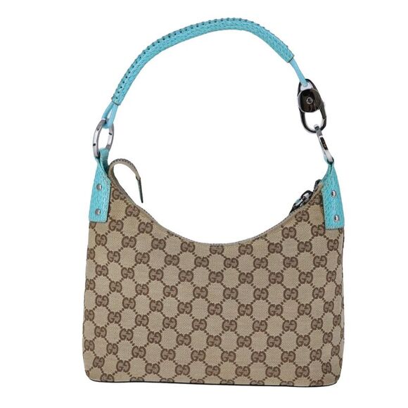 Gucci Gg Canvas Beige Canvas Shoulder Bag (Pre-Owned) - Picture 2 of 16